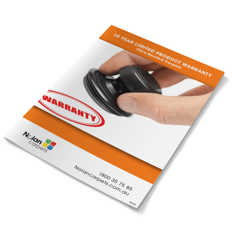 Nolan Carpets Fibre Bonded Carpet warranty