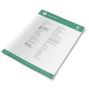 Silvertex specification sheet