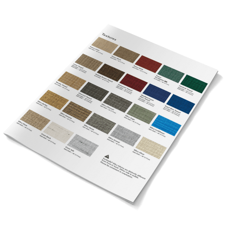 Sunbrella Marine Canvas Catalogue