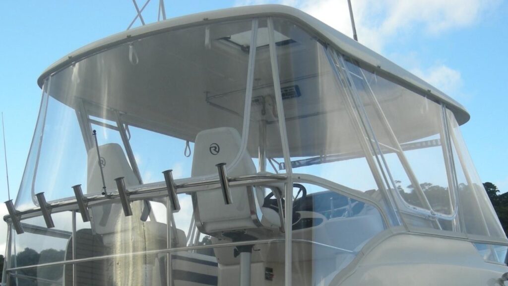 vybak brand clears flybridge boat