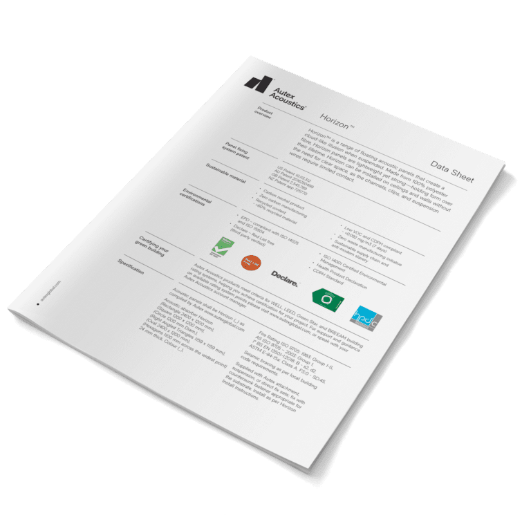 Horizon™ data sheet