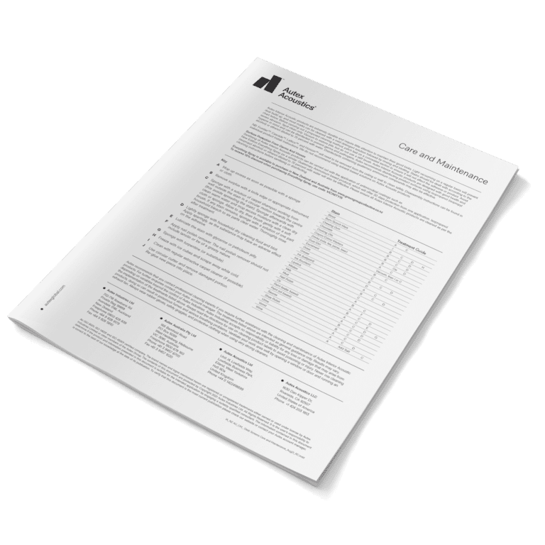 Vicinity™ desk screens care and maintenance