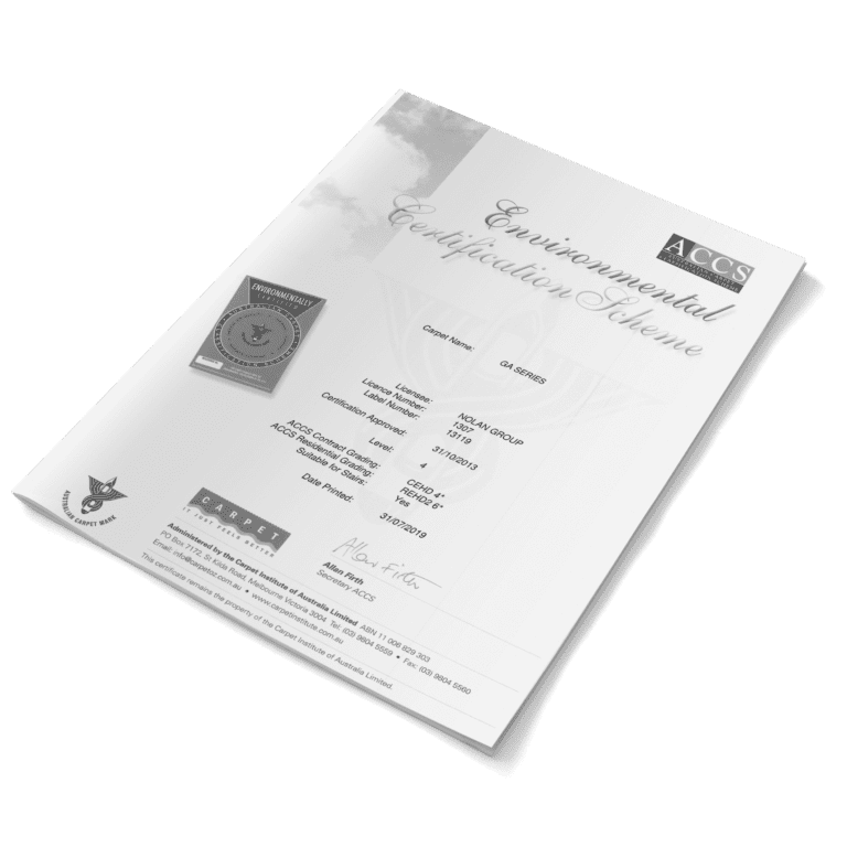 GA series level 4 environmental certificate