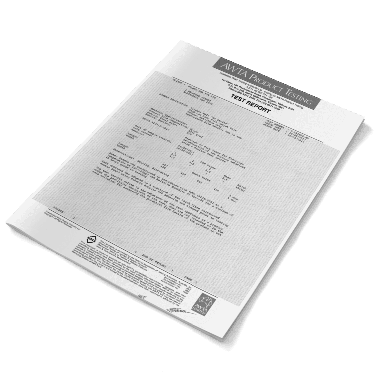 GX series FR test result