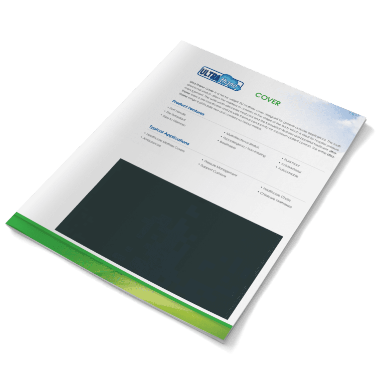 Ultra-Thane Cover sample card