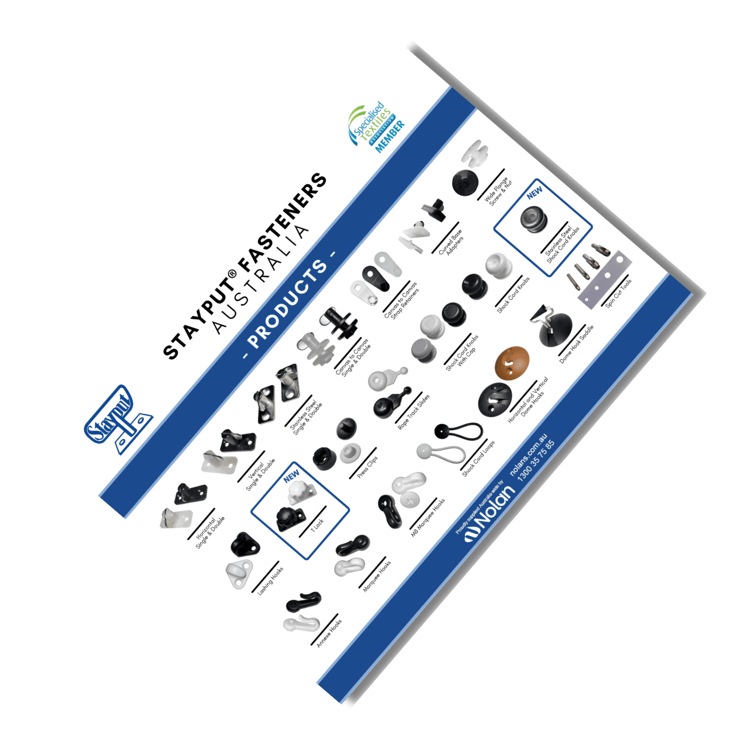 Stayput Fasteners - Nolan